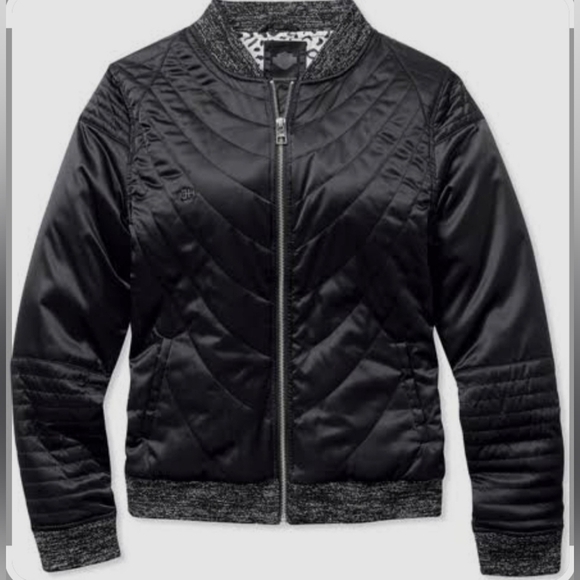 Harley-Davidson Jackets & Blazers - Harley-Davidson Quilted Bomber Jacket